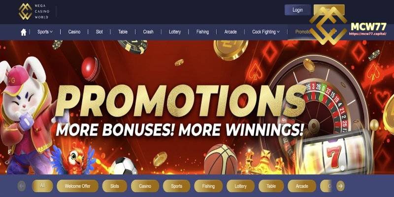 Regular Promotions and Exclusive Offers from MCW77